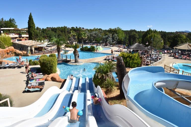 Camping Domaine de la Bergerie in Roquebrune sur Argens glijbanen 768x512