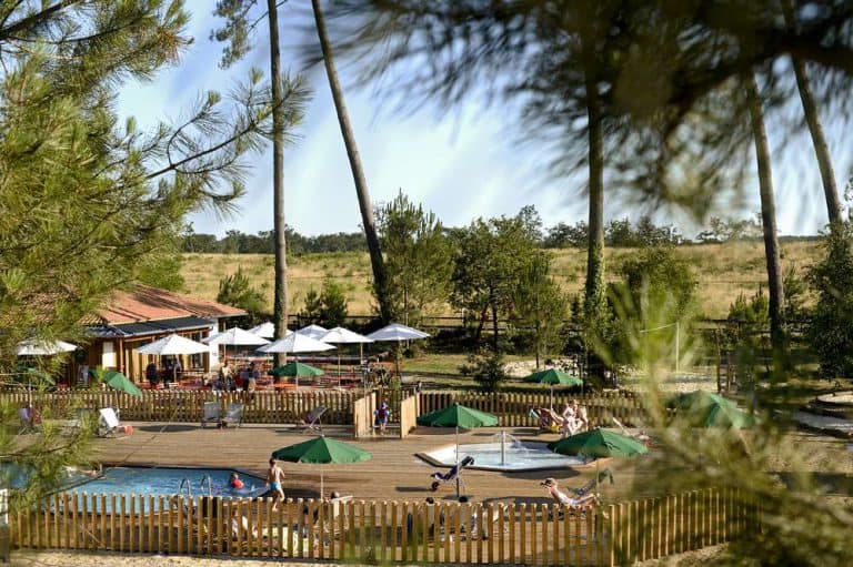 Camping Huttopia Landes Sud zwembad 768x511