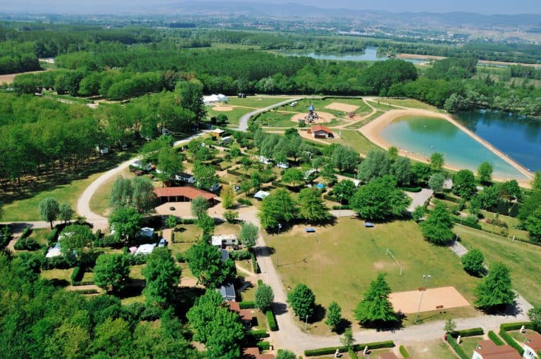 Camping du Lac in Cormoranche sur Saône  768x510