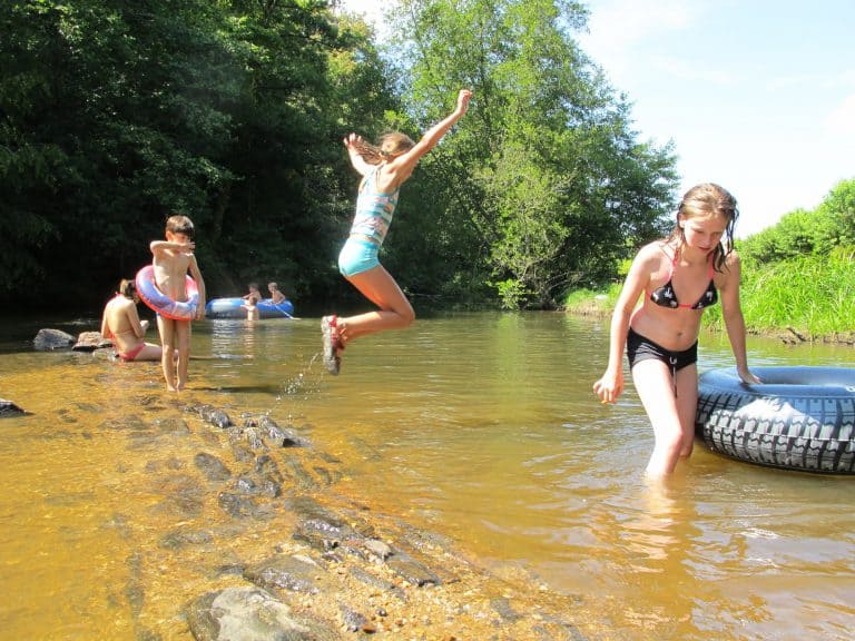 Camping La Chatonnière Dordogne rivier 768x576