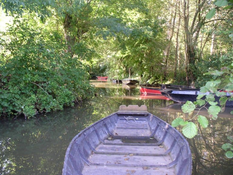 Camping Le Martin Pêcheur moeras van Poitou 768x575