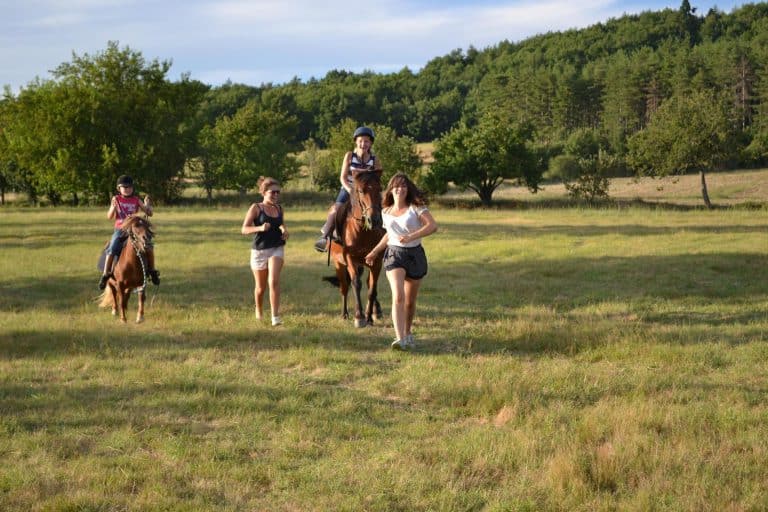 Camping Saint Pierre De Rousieux ponyrijden 768x512