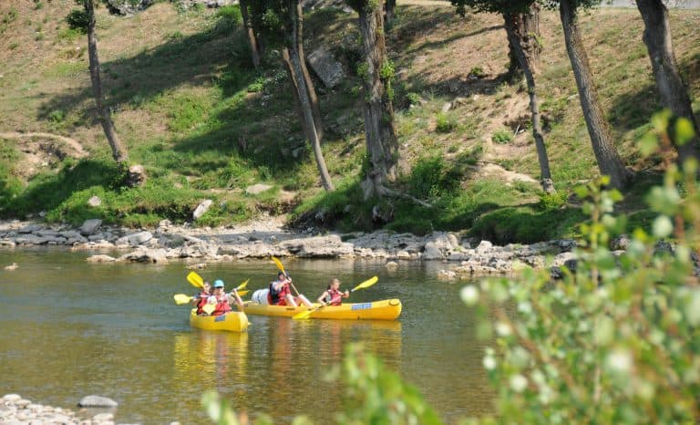 Camping Le Clapas Ardeche kanovaren 768x466